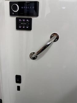 2021 Zone RV SUMMIT Rear Club Lounge & Centre Bathroom Black