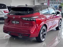 2025 Nissan QASHQAI N-DESIGN e-POWER J12 MY25 Fuji Sunset Red with Onyx Black Roof