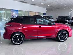 2025 Nissan QASHQAI N-DESIGN e-POWER J12 MY25 Fuji Sunset Red with Onyx Black Roof