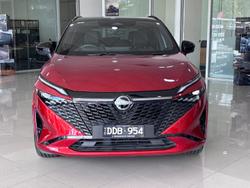 2025 Nissan QASHQAI N-DESIGN e-POWER J12 MY25 Fuji Sunset Red with Onyx Black Roof