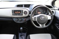 2012 Toyota Yaris YR NCP130R Glacier White