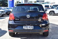 2014 Volkswagen Polo 66TSI Trendline 6R MY15 Deep Black