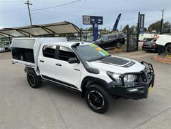 2019 Toyota Hilux Rugged GUN126R 4X4 Dual Range Glacier White
