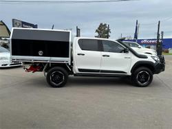 2019 Toyota Hilux Rugged GUN126R 4X4 Dual Range Glacier White