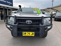 2019 Toyota Hilux Rugged GUN126R 4X4 Dual Range Glacier White