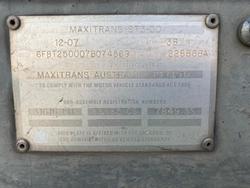 2007 Maxi Trans 24P Dry Freight Van Red