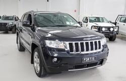 2012 Jeep Grand Cherokee Overland WK MY12 4X4 Constant Brilliant Black
