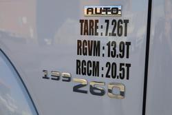 2022 Isuzu F Series FTS 139-260 Dual Cab Tipper White