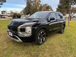 2024 Mitsubishi Outlander PHEV Exceed Tourer ZM MY24 AWD Black Diamond with Sterling Silver Roof