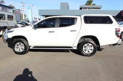2018 Mitsubishi Triton GLX+ MQ MY18 4X4 Dual Range White