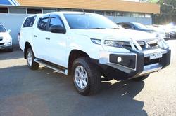 2018 Mitsubishi Triton GLX+ MQ MY18 4X4 Dual Range White