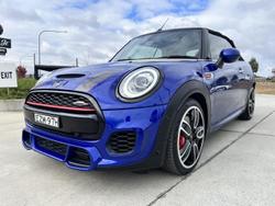 2018 MINI Convertible John Cooper Works F57 LCI Blue