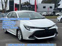 2023 Toyota
Corolla Ascent Sport Hybrid