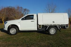 2021 Isuzu D-MAX SX High Ride MY21 4x2 Mineral White