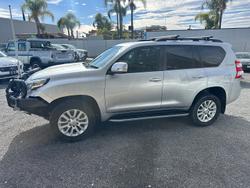 2014 Toyota Landcruiser Prado VX KDJ150R MY14 4X4 Dual Range Silver Pearl