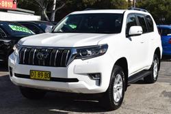 2023 Toyota Landcruiser Prado GXL GDJ150R 4X4 Dual Range Glacier White