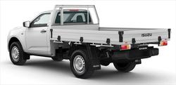 2025 ISUZU D-MAX SX D-MAX MY24 4x4 SINGLE Cab Chassis SX 3.0L AT Mineral White