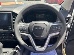 2025 ISUZU D-MAX SX D-MAX MY24 4x4 SINGLE Cab Chassis SX 3.0L AT Mineral White