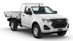 2025 ISUZU D-MAX SX D-MAX MY24 4x4 SINGLE Cab Chassis SX 3.0L AT Mineral White