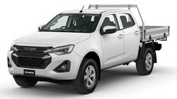 2025 ISUZU D-MAX LSM D-MAX MY24 4x4 CREW Cab Chassis LSM 3.0L AT Mineral White