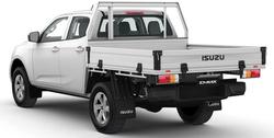 2025 ISUZU D-MAX LSM D-MAX MY24 4x4 CREW Cab Chassis LSM 3.0L AT Mineral White