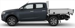 2025 ISUZU D-MAX LSU D-MAX MY24 4x4 CREW Cab Chassis LSU 3.0L AT Obsidian Grey Mica