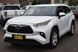 2022 Toyota Kluger GX AXUH78R 4X4 On Demand Frosted White