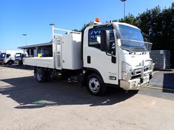 2016 ISUZU NPR 45-155 WHITE