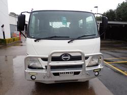 2014 HINO DUTRO 300 WHITE