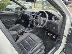 2021 Volkswagen Tiguan 162TSI R-Line Allspace 5N MY22 Four Wheel Drive Pure White