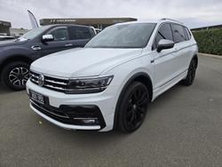 2021 Volkswagen Tiguan 162TSI R-Line Allspace 5N MY22 Four Wheel Drive Pure White