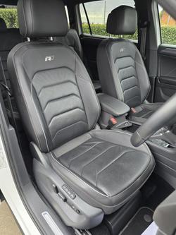2021 Volkswagen Tiguan 162TSI R-Line Allspace 5N MY22 Four Wheel Drive Pure White