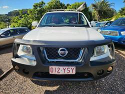 2014 Nissan Navara ST D40 Series 6 4X4 Dual Range WHITE