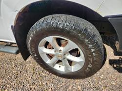 2014 Nissan Navara ST D40 Series 6 4X4 Dual Range WHITE