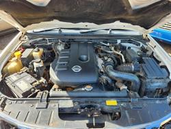 2014 Nissan Navara ST D40 Series 6 4X4 Dual Range WHITE