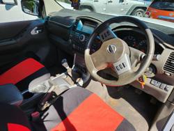 2014 Nissan Navara ST D40 Series 6 4X4 Dual Range WHITE