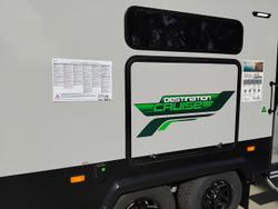 2025 Traveller Destination Cruise 20Ft Couples Semi Off-Road Full Composite