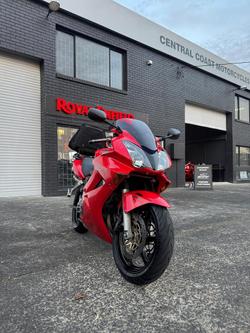 2002 Honda VFR800Fi VFR Red