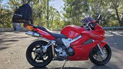 2002 Honda VFR800Fi VFR Red