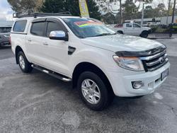 2014 Ford Ranger XLT Hi-Rider PX 4x2 Cool White