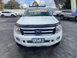 2014 Ford Ranger XLT Hi-Rider PX 4x2 Cool White