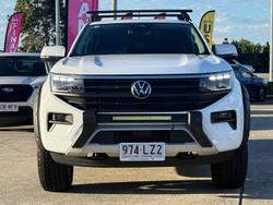 2023 Volkswagen Amarok TDI500 Life NF MY23 4X4 Dual Range Clear White