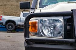2018 Toyota Landcruiser Workmate VDJ79R 4X4 Dual Range French Vanilla