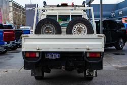 2018 Toyota Landcruiser Workmate VDJ79R 4X4 Dual Range French Vanilla