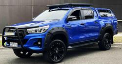 2017 Toyota Hilux SR5 GUN126R 4X4 Dual Range Nebula Blue