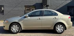 2010 Mitsubishi Lancer ES CJ MY10 Champagne