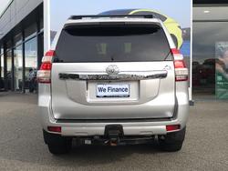 2015 Toyota Landcruiser Prado Altitude KDJ150R MY14 4X4 Dual Range Silver Pearl
