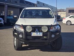 2016 Mitsubishi Triton GLX+ MQ MY16 4X4 Dual Range White