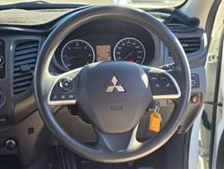 2016 Mitsubishi Triton GLX+ MQ MY16 4X4 Dual Range White