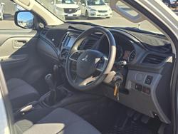 2016 Mitsubishi Triton GLX+ MQ MY16 4X4 Dual Range White